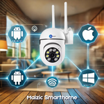 3MP FHD WiFi Indoor Mini Fox PTZ Security Camera