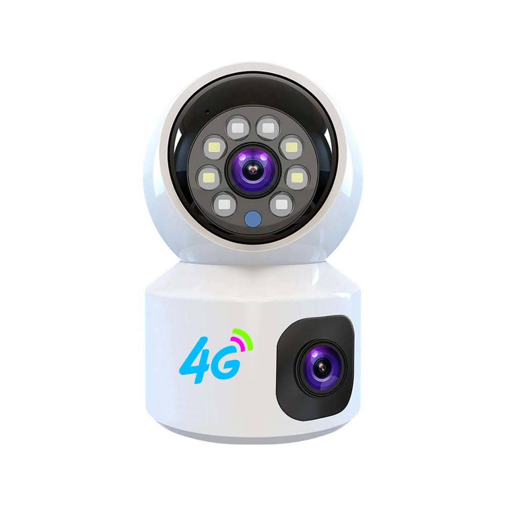 Supercams 4G 2 in1 2K Indoor Home Security Camera