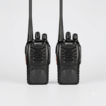 Maizic Smarthome Portable Walkie Talkie Set | 5 KM Long Range Two-Way Radio | 16 Channel 27MHz CB Radio | Rechargeable Handheld Communication Device for Security, Hiking & Travel (Black, Pack of 2)
