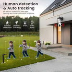 Maizic Smarthome Orbit 360° Dual Pack | 3MP Wi-Fi Bulb CCTV Camera with Motion Tracking, Color Night Vision, Two-Way Audio | Compatible with B22 & E27 Holders (Pack of 2)