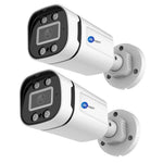 Maizic Smarthome Pack of 2 | 8MP Full HD Outdoor Wired IP Bullet CCTV Cameras | Ethernet Connectivity, Built-in Audio, Star Light Night Vision, ONVIF & NVR Compatible, 2-Year Warranty
