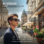 Maizic  Smarthome AI G1MAX Smart Glasses with 8MP Camera – AI Vision, Multilingual Translation, Wi-Fi, HD Video Recording, Built-in Mic & Photochromic Lenses