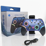 Maizic Smarthome Play X9 Wireless Bluetooth Gaming Controller | Dual Vibration, 6-Axis Gyroscope, RGB LED Joystick, 800mAh Battery| Compatible with Android, iOS, Windows PC, P3, P4 & Switch