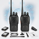 Maizic Smarthome Rechargeable Walkie Talkie Pack of 2 | Up to 5KM Range | 16-Channel Two-Way Radio | Push-to-Talk Wireless Communication | Rechargeable Battery | Portable Handheld Transceiver for Security, Warehouse, Camping & Outdoor Use