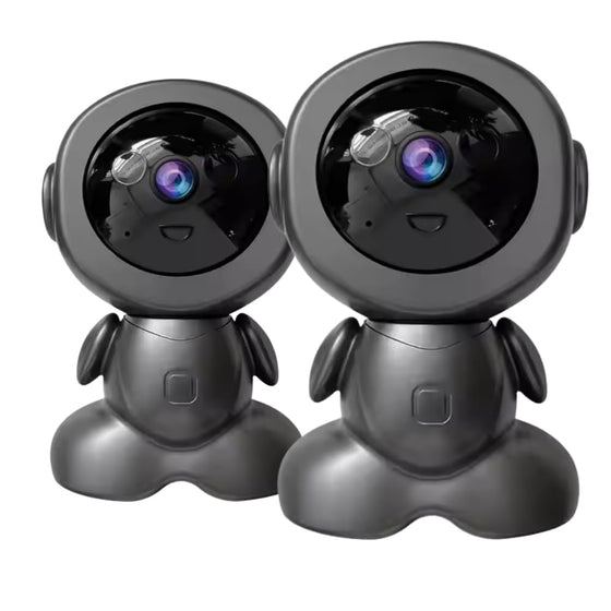 Maizic Smarthome 3MP WiFi CCTV Camera (Pack of 2) | 360° View, AI Human Detection, Color Night Vision, Motion Tracking | Indoor & Outdoor Home Security