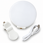 Maizic Smarthome MJ-01 RGB Clip Fill Light for Mobile & Laptop | 1000mAh Rechargeable Selfie Light, 5%-100% Dimming, Soft RGB Light, 180° Adjustable Clip | Reels, Vlogging, Makeup & Video Calls