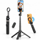 Maizic Smarthome CreatorPod 1 1.7M Magnetic Selfie Stick Tripod with Bluetooth Remote, Aluminum Alloy Extendable Phone Tripod Stand with Magnetic Ring for Vlogging, Selfies