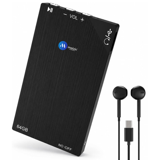 Maizic Smarthome Voice Note 6 64GB Digital Voice Recorder with AI Noise Reduction, Up to 750 Hours Recording, MP3 Playback, Portable Audio Recorder & Dictaphone for Meetings, Lectures, Interviews