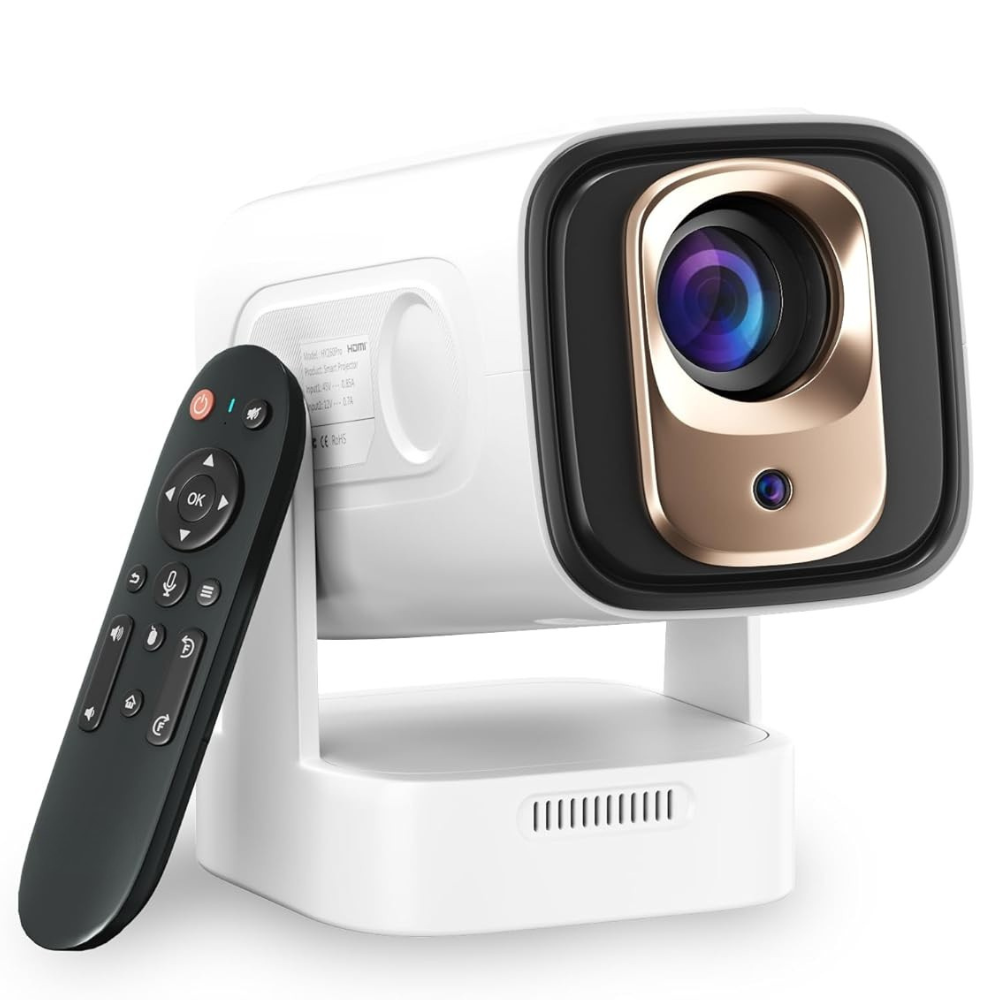 Maizic Smarthome CineGo Max View Smart Projector | 1080P FHD Native, 4K Support | 14,000 Lumens | Short Throw | Wi-Fi 6 & BT5.4 | Android OS, Auto Focus Keystone | Netflix, Prime Video, Hotstar