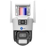 SuperCams 2K Dual Lens/Dual Screen WiFi IP Outdoor Camera