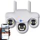 Maizic TRIGENIE 4G AI Triple Lens Outdoor Security Camera  Full-Coverage Smart Surveillance | 4G SIM Support | 3MP×3 FHD Clarity | AI Motion Detection