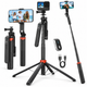 Maizic Smarthome CreatorPod 6 1.8M Extra-Long Selfie Stick Tripod with 360° Balance Handle, Detachable Bluetooth Remote, Aluminum Tripod Stand, 1/4-Inch Light Mount, Type-C Charging for Vlogging
