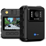 Maizic Smarthome 4K HD WiFi Clip-Cam Body Camera –Support 128GB Memory card, Mobile Wireless, Night Vision, 150° Wide Angle, IP65 Waterproof, Audio/Video Recording for Security, Law Enforcement & Personal Use