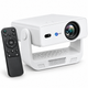 Maizic Smarthome Nano Lumora HD Smart LED Projector, Native 720P, 220 ANSI Lumens, 150 Inch Display, Dual Band WiFi, Bluetooth, Auto Keystone, Android & iOS Screen Mirroring, HDMI & USB