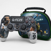 Maizic Smarthome Funetic FC 25 Themed Bluetooth Wireless P4 Gaming Controller For PS4/PS4 Pro/PS4 Slim/PC/Smartphone | Dual Vibration, Turbo, Touchpad, Type-C Fast Charging, 10hr Battery | Compatible with PS5- with case