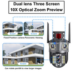 Maizic Smarthome 4G Sim 10X Optical Zoom Pan Tilt Wireless CCTV Camera