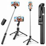 Maizic Smarthome CreatorPod  10 170cm Selfie Stick Tripod with Light, 360° Rotating Phone Holder, Detachable Bluetooth Remote, Extendable Stand for iPhone & Android, Vlogging, Reels, Photos & Travel