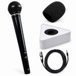 Maizic Smarthome Unidirectional Reporter Microphone with Noise Reduction, Wired Handheld Mic for Smartphone, Clear & Crisp Voice Recording for YouTube, Vlogging, Interviews, Podcasting & Blogging