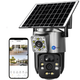 Maizic Smarthome Supercam 2.0 4G Solar Dual Lens/Screen 5+5MP UHD Outdoor CCTV | PTZ + Bullet | 360° View | 8000mAh Battery | Color Night Vision | 2-Way Audio | Human Detection | IP66 Waterproof