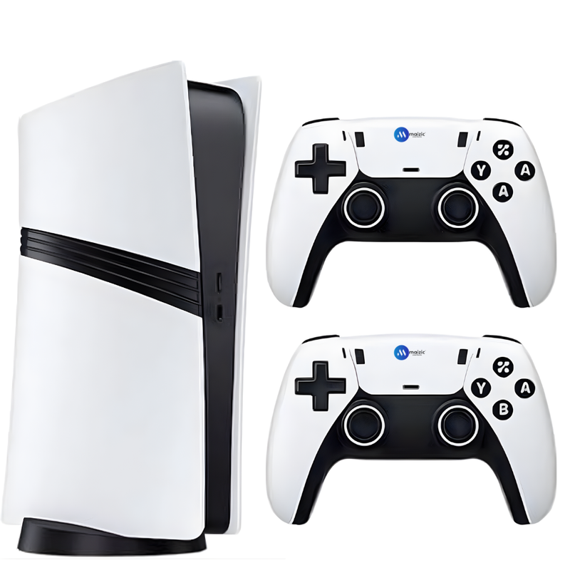Maizic Smarthome GS5 Pro 4K Wireless Retro Video Game Console with 30,000+ Built-in Games & 53 Emulators | Plug & Play HDMI Gaming System for TV, PC & Projector | Includes 2 Wireless Controllers