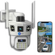 Maizic Smarthome 2K FHD 2 Lens+3 Screen Wireless Wifi Security Camera