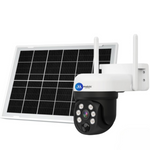 Ultracam 4MP 2K WiFi Solar Security Camera with Nvr Compatible, IP66 Waterproof