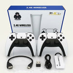 Maizic Smarthomes M15 Retro Game Console Stick | 24,000+ Built-in Games | 4K HDMI TV Gaming Console | 128GB TF Card | Dual 2.4G Wireless Controllers | Plug & Play | Multiplayer Classic Arcade Gaming System
