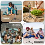 Maizic Smarthome 1 CreatorPod 11 70cm Selfie Stick Tripod with Bluetooth Remote, Reinforced Extendable Mobile Phone Stand for iPhone & Android, Vlogging, Reels, Selfies, Group Photos & Travel