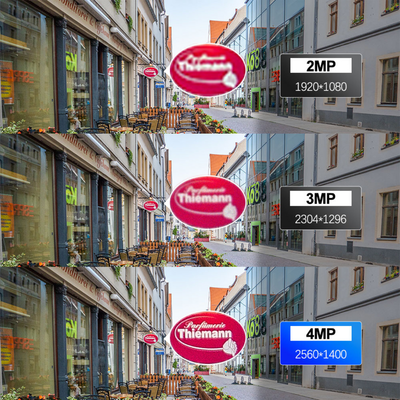 2k HD 4MP Dual-Band WiFi IP Security Video Camera