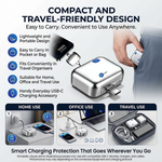 Maizic Smarthomes 140W USB-C Auto Stop Charging Protector | Automatic Power Cut-Off at Full Charge | Battery Protection Adapter for iPhone 15/16 Series, Android Phones, Tablets & USB-C Devices
