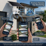 Maizic Smarthome Supercam 4G Solar CCTV Camera for Home & Office, 10MP (5MP+5MP) Dual Lens Outdoor Security Camera, Dual Screen View, AI Human Detection, Color Night Vision, Two-Way Audio, IP66 Waterproof