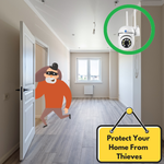 3MP FHD WiFi Indoor Mini Fox PTZ Security Camera