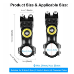 Maizic Smarthome Motorcycle & Bicycle Handlebar Camera Mount with Telescopic Selfie Stick, Adjustable Clamp for Insta360 X Series, GoPro Hero, DJI Osmo Action & Maizic Q6-Q11/X5 Pro