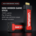 Maizic SmartHomes GameStick GD30 | 35,000+ Retro 2D/3D Games | 4K Ultra HD HDMI Plug & Play Console | Wireless Controllers | Arcade Rocker | High Sensitivity | Anti-Skid Design | Multicolor