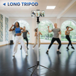 Maizic Smarthome R1SS-L Selfie Stick Tripod with Bluetooth Remote & Mini Fill Light, Extendable 69cm Phone Selfie Stick with Adjustable Holder, Wireless Shutter for Vlogging, Reels, Photos & Video