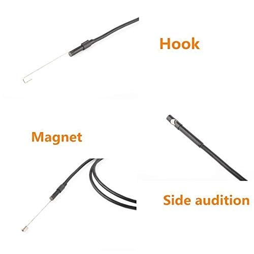 Maizic 6-LED Endoscopic Camera | 5.5mm Lens | IP67 Waterproof | Android USB Borescope for Underwater & Dark Area Inspection (2M)