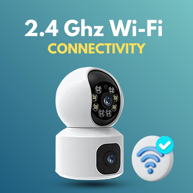 Refurbished Maizic Supercam 10MP WiFi Home Security Camera – 360° PTZ Coverage | Color Night Vision | Smart Motion & Human Detection | 2-Way Talk