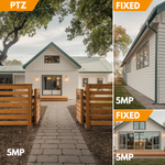 4G Sim Based CCTV Dual Lens/Dual Screen View [4MP+4MP] Solar Powered Security Camera