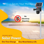 Maizic Smarthome Dual-Lens/Triple-Screen View 4K Ultra HD Pan & Tilt 4G/5G Sim Based Solar Powered CCTV Security Camera