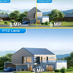 Tricam Shark 5MP+5MP HD 4G Sim Based Pan Tilt CCTV Camera