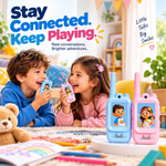Maizic Smarthome Children's Video Calling Toy with Camera, Blue & Pink, Pack of 2 Two-Way Video & Voice Calling, Interactive Communication, USB-C Rechargeable, Face-to-Face Video Chat