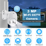 Maizic Smarthome 360° 3MP Full HD Wi-Fi Wireless IP CCTV Security Camera