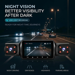 Maizic Smarthome Drive Cam Q1 4 Channel 1080P*4 Dash Camera for Car, Front Rear Left Right Recording, WiFi, WDR Night Vision, G-Sensor, Loop Recording, Parking Monitor, Wide Angle Car DVR