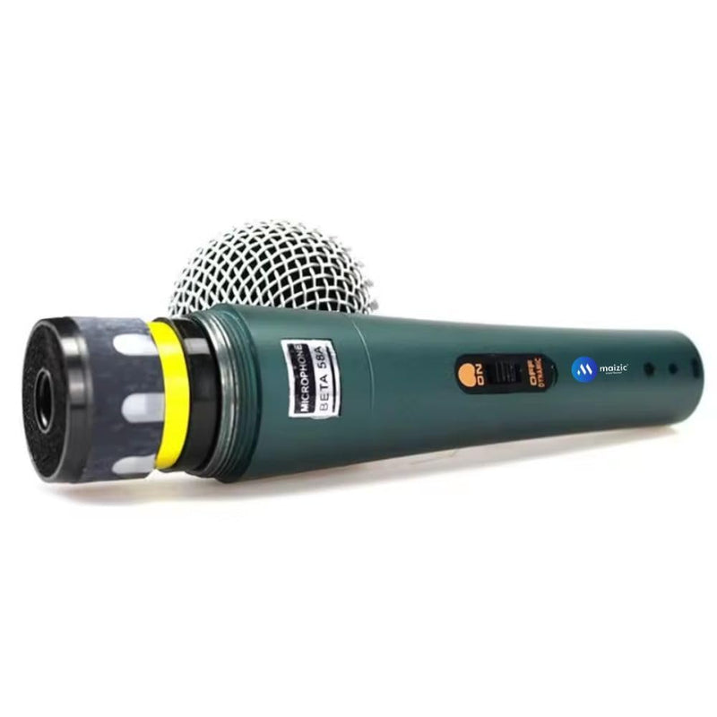 Maizic BETA 58A Professional Condenser Microphone | Uni-Directional Mic for Mobile & DSLR | TRS & TRRS Cable Included | Clear Studio-Quality Sound