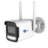 Maizic Smarthome 2MP Full HD Outdoor Bullet CCTV Camera – Wide Angle, Full-Color Night Vision, IP66 Waterproof, Compatible with All 2MP DVRs (Wired, White)