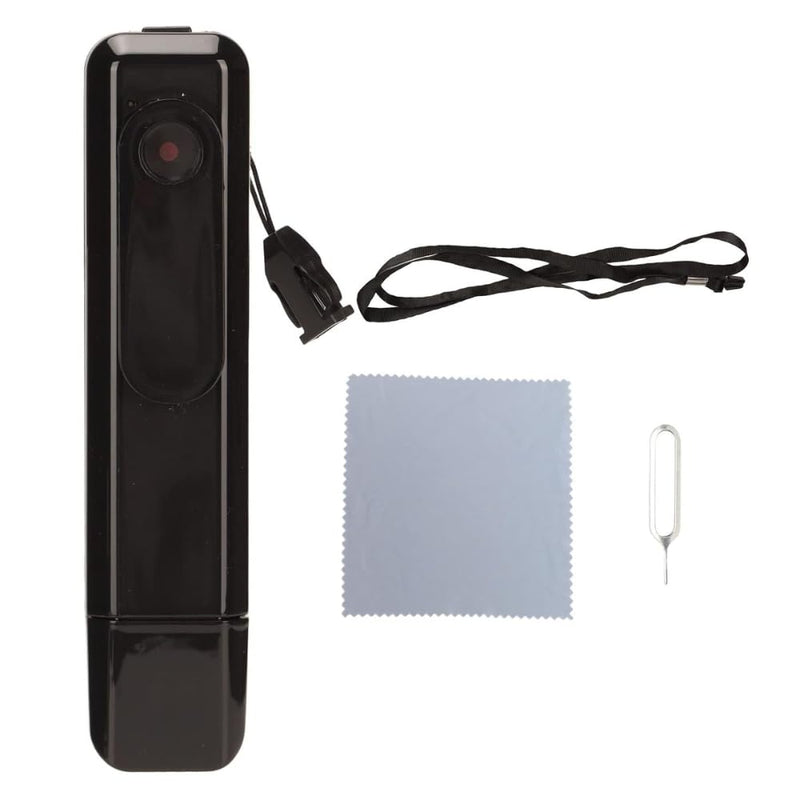 Maizic Smarthome ProofCam B5 1080P Full HD Pocket Body Camera with Audio Recording, Portable Mini Wearable Camera, No Wi-Fi Required, Indoor & Outdoor Surveillance, Supports up to 64GB Memory Card