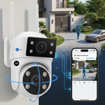 Maizic Smarthome Lynox 4G SIM Outdoor PTZ CCTV Camera | Full HD 1080P Security Camera | 360° Pan & Tilt Rotation | AI Motion Detection & Auto Tracking | Color Night Vision | Two-Way Audio | IP66 Waterproof | microSD Card Support