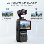 Maizic Smarthome Q11 2K WiFi Vlogging Camera, 270° Electric Rotating Lens, 2.78