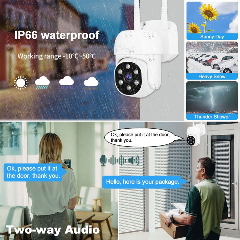 Ultimate HD PTZ Security Camera: Your All-in-One Surveillance Solution
