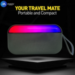 Vivid Sync Bluetooth Speaker with Loud Clear Sound & Rich Bass, up to 6H Playtime